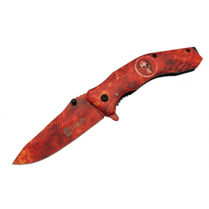 Columbia Skeleton Çakı Red