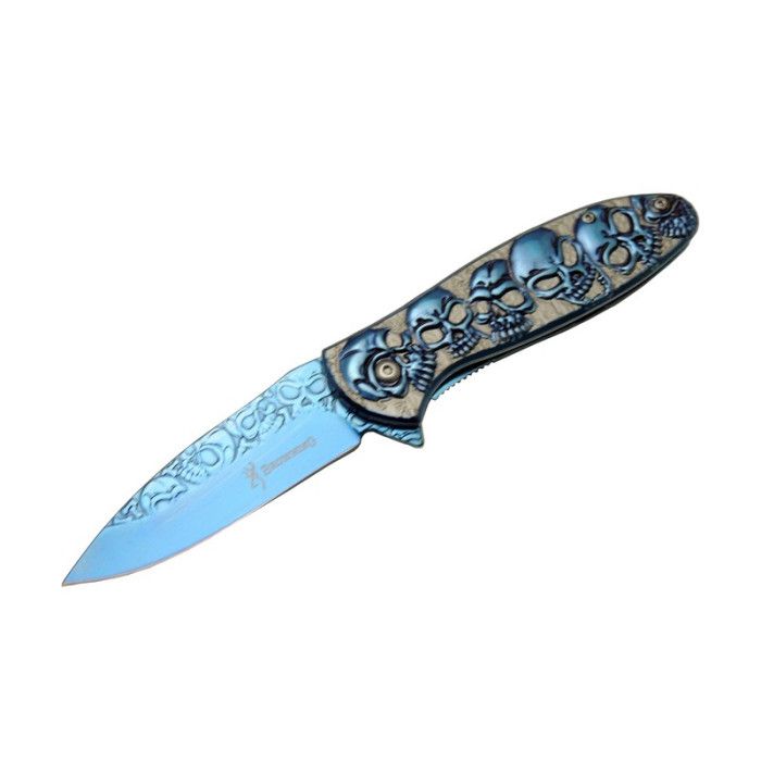Sibirya Kurukafa Blue Çakı