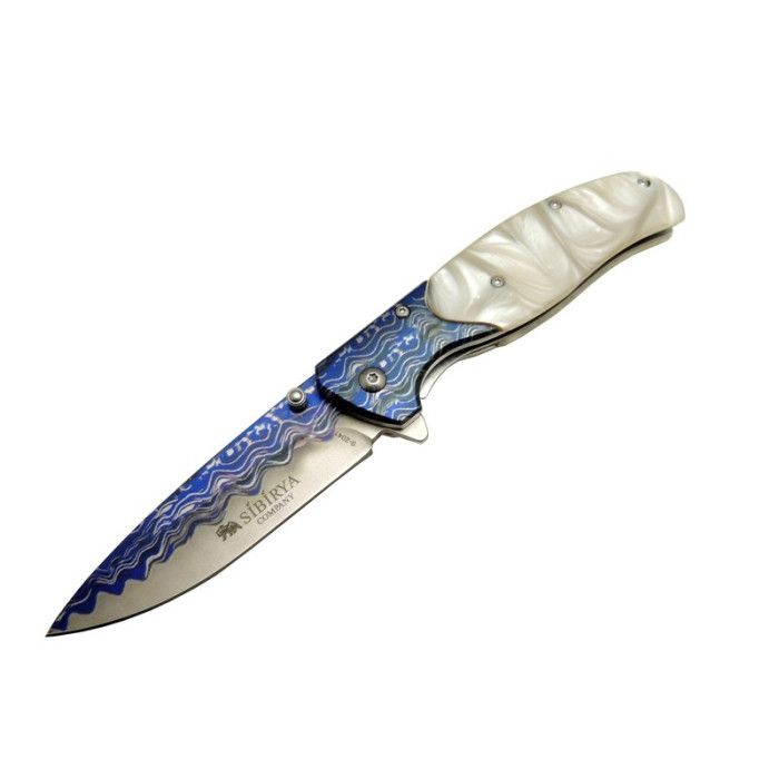 Sibirya Blue Çakı Sedef