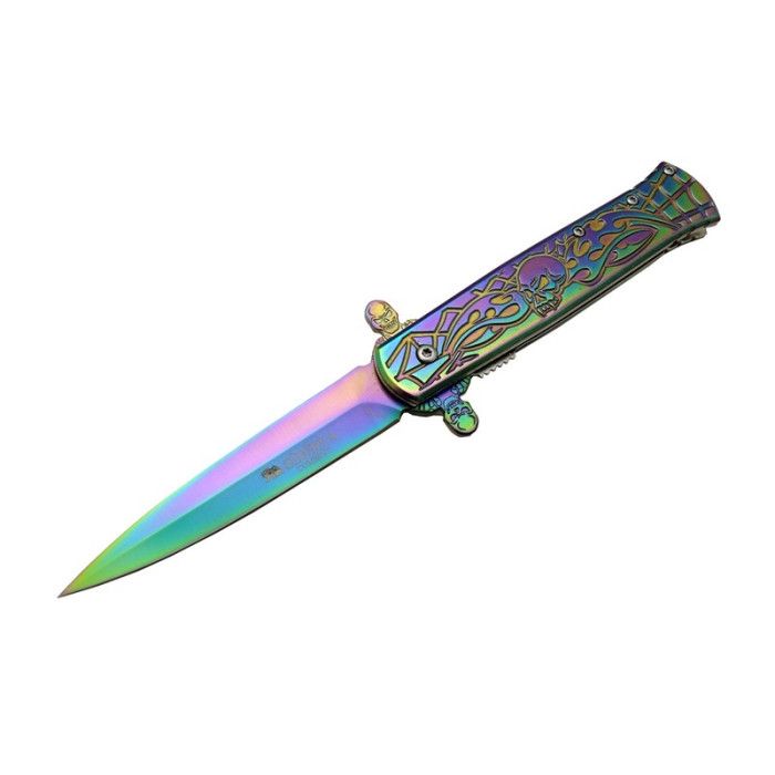 Sibirya Kurukafa Rainbow Çakı
