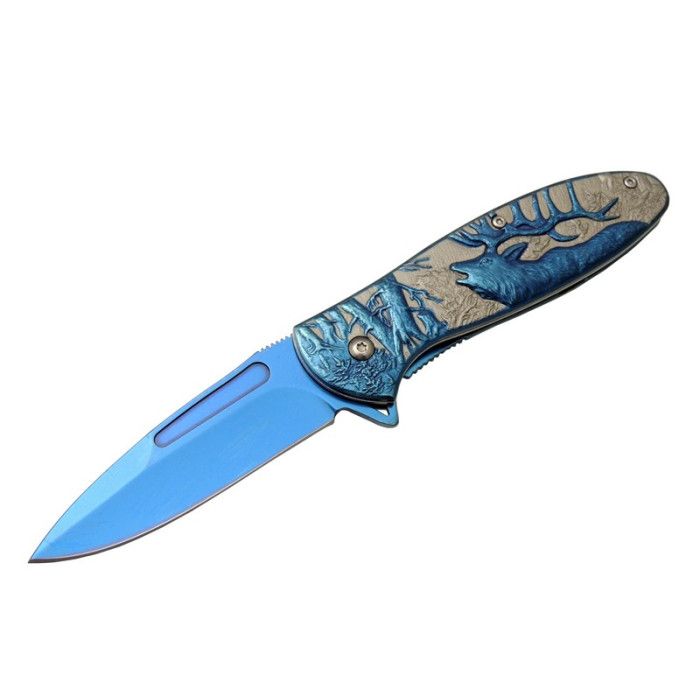 Geyikli Çakı Blue Tek