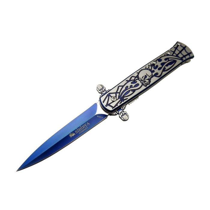 Sibirya Kurukafa Blue Çakı